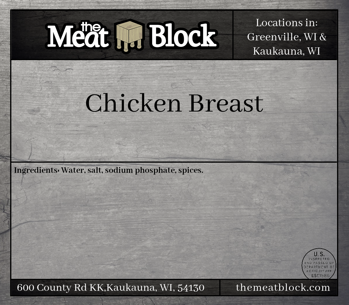 Chicken Breasts- Plain